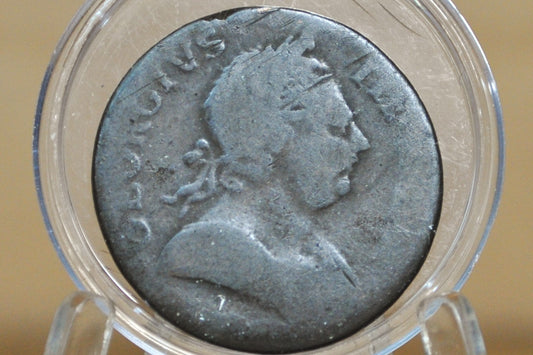 1773 UK Halfpenny - Great Details - 1773 Great Britain 1/2 Penny - Copper Half Penny 1773 Colonial Coin