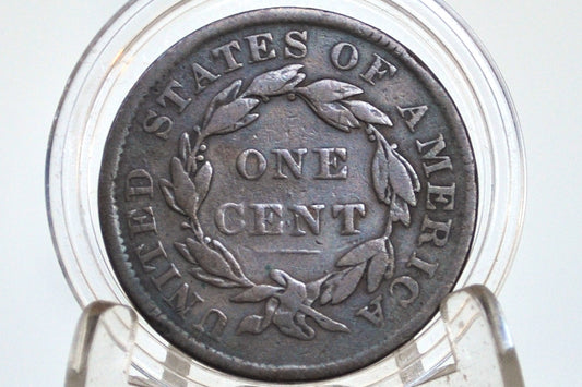 1834 Large Cent - Fine 15 - Large 8, Small Stars, Medium Letters - Great Coin for a Collection
