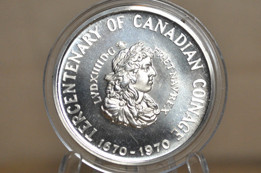 Tercentenary of Canadian Coinage 1679-1970 - 300th Anniversary of New France/Canadian Coinage