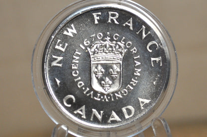 Tercentenary of Canadian Coinage 1679-1970 - 300th Anniversary of New France/Canadian Coinage