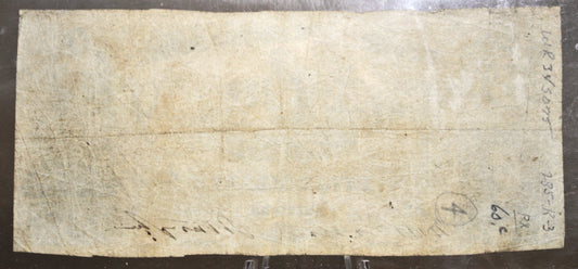 1861 Confederate States of America 5 Dollar Note - Second Series - Rarer 1861 Richmond VA Confederacy Five Dollar Bill - T-37 / CS-37