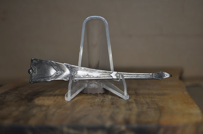 Sterling George Shiebler Amaryllis Pattern Altered Oyster/Mussel Shucker/Orange Peeler - Stamped and Tested Sterling Silver - 4.16 Inches