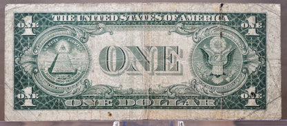 1935-G Fancy Trinary Serial Number Silver Cert 1 Dollar Note - 56506550 - No Motto - 1935G Blue Seal Fancy Serial Banknote - Fr. 1616