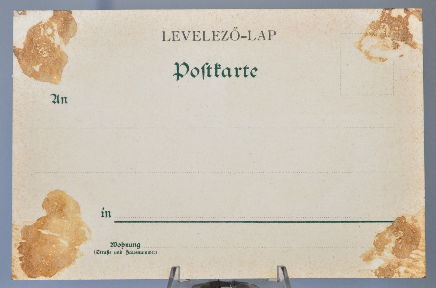 1900s Mailick Artist 4-Leaf Clover Woman in Hayfield Postcard - Signed by Alfred Mailick - Antique Rarer Lucky Clover Hayfield Postcard