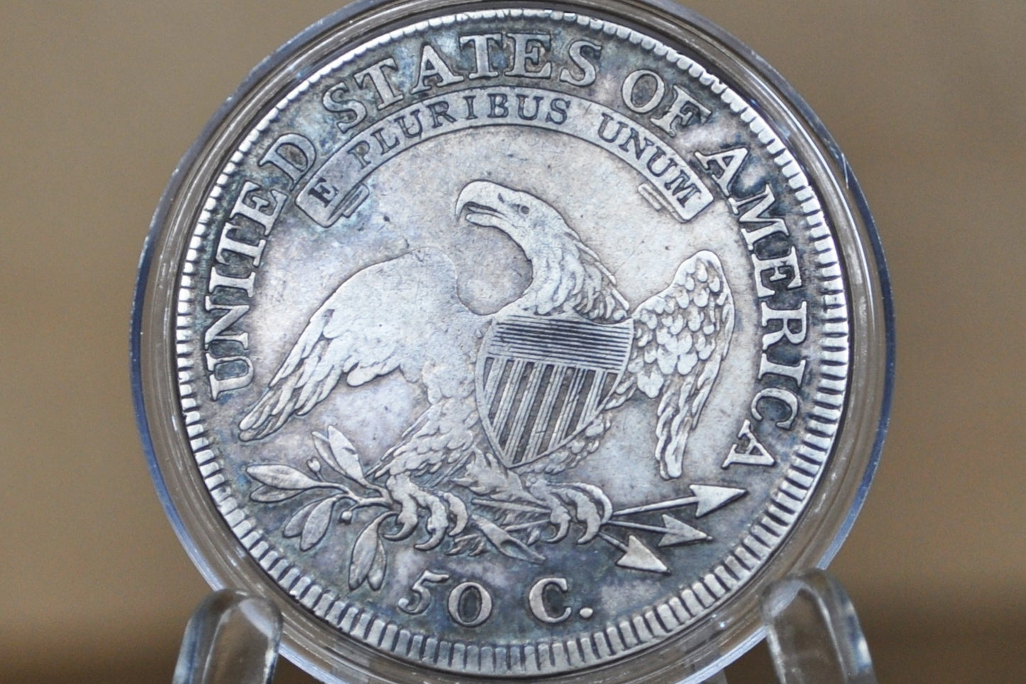 1810 Capped Bust Half Dollar - VF, Nice Coin - 1810 Half Dollar US Half Dollar 1810, Rare Early Half, Low Mintage, Great Detail
