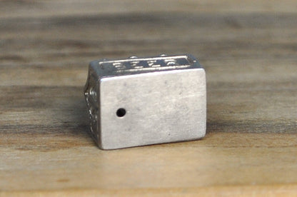 Sterling Silver Beer Six-Pack Charm - Vintage Beer Six Pack Pendant - Antique Beer Charm