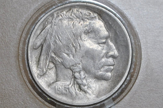 1913-S Buffalo Nickel Type 2 - XF - Key Date And Mint - 1913 S Indian Head Nickel Type 2 1913 S Type Two 1913S Nickel - Rare