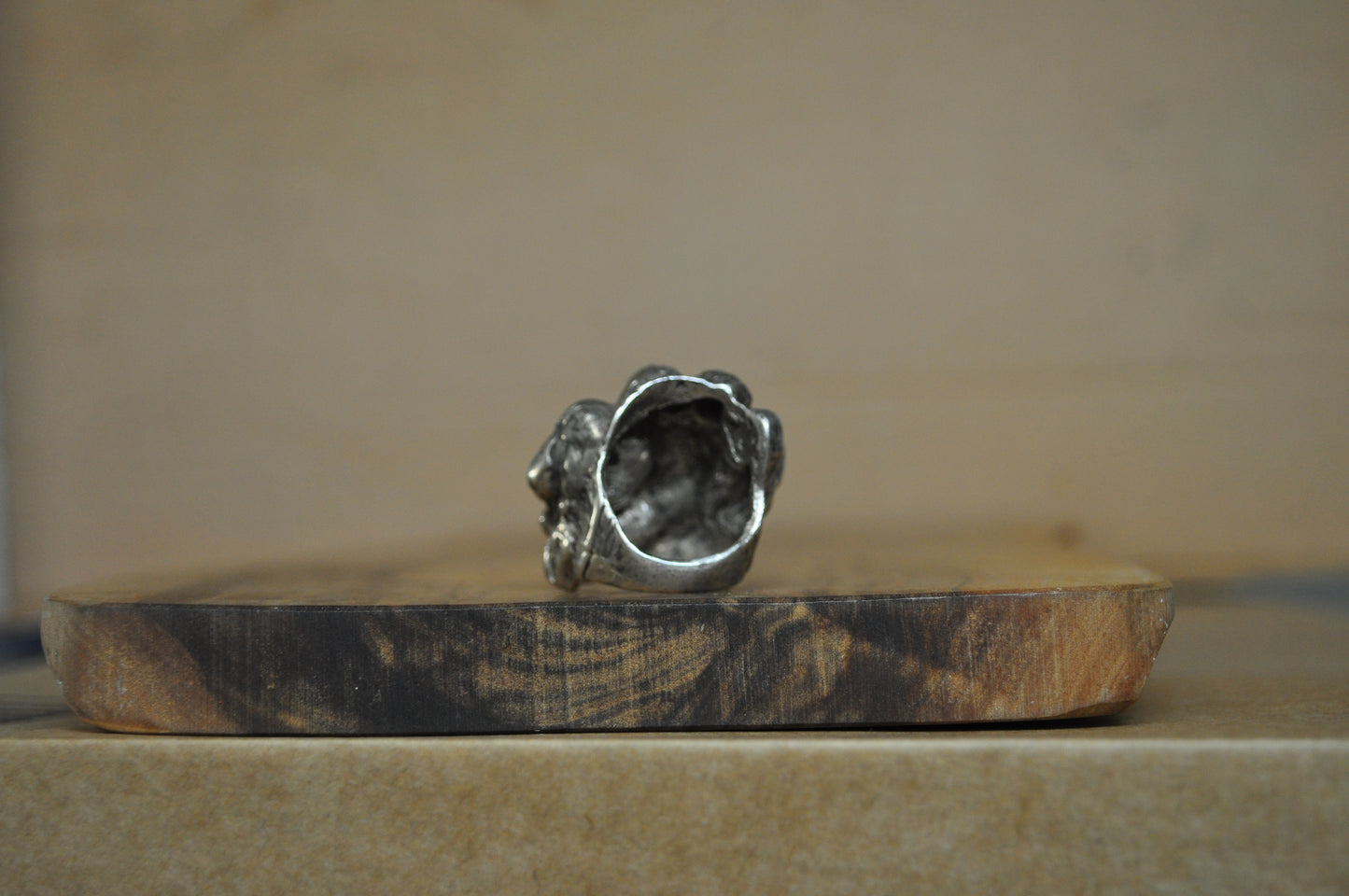 Vintage Sterling Silver Figural Men's Ring of Two Wrestlers - Size 7 - Stamped and Tested Sterling Silver - Soldered Rings - Amazing Detail