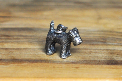 Cute Silver Scottish Terrier Charm - Tested Sterling Silver - Scotland Dog Jewelry