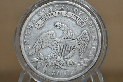 1834 Capped Bust Half Dollar - VF (Very Fine) - 1834 Half Dollar US Half Dollar 1834 - Early American Coin