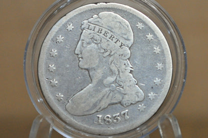 1837 Capped Bust Half Dollar - Good; Affordable Coin, Competitive Price - 1837 Half Dollar US Half Dollar 1837
