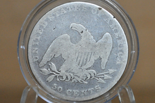 1837 Capped Bust Half Dollar - Good; Affordable Coin, Competitive Price - 1837 Half Dollar US Half Dollar 1837