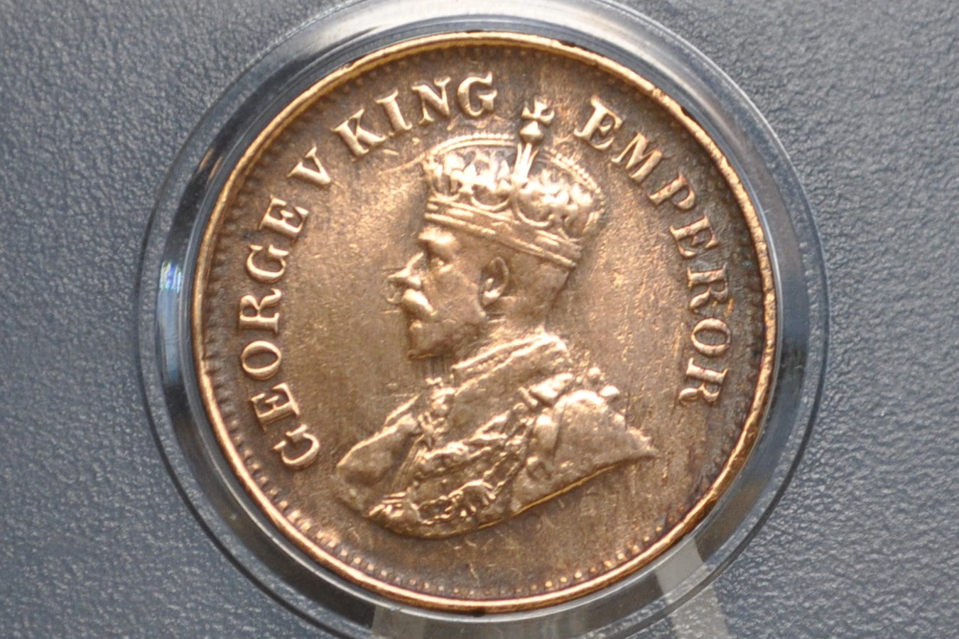 India 1/2 Pice 1934 - XF - 1934 India 1/2 Paisa- British India One Half Piece, High Grade, Great Coin