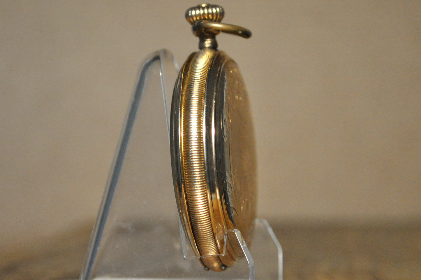 Antique Waltham 10k Gold Filled Pocket Watch Custom Engraved "1938, W.D.G" - Stunning Vintage Pocket Watch 10k Gold Filled by Waltham