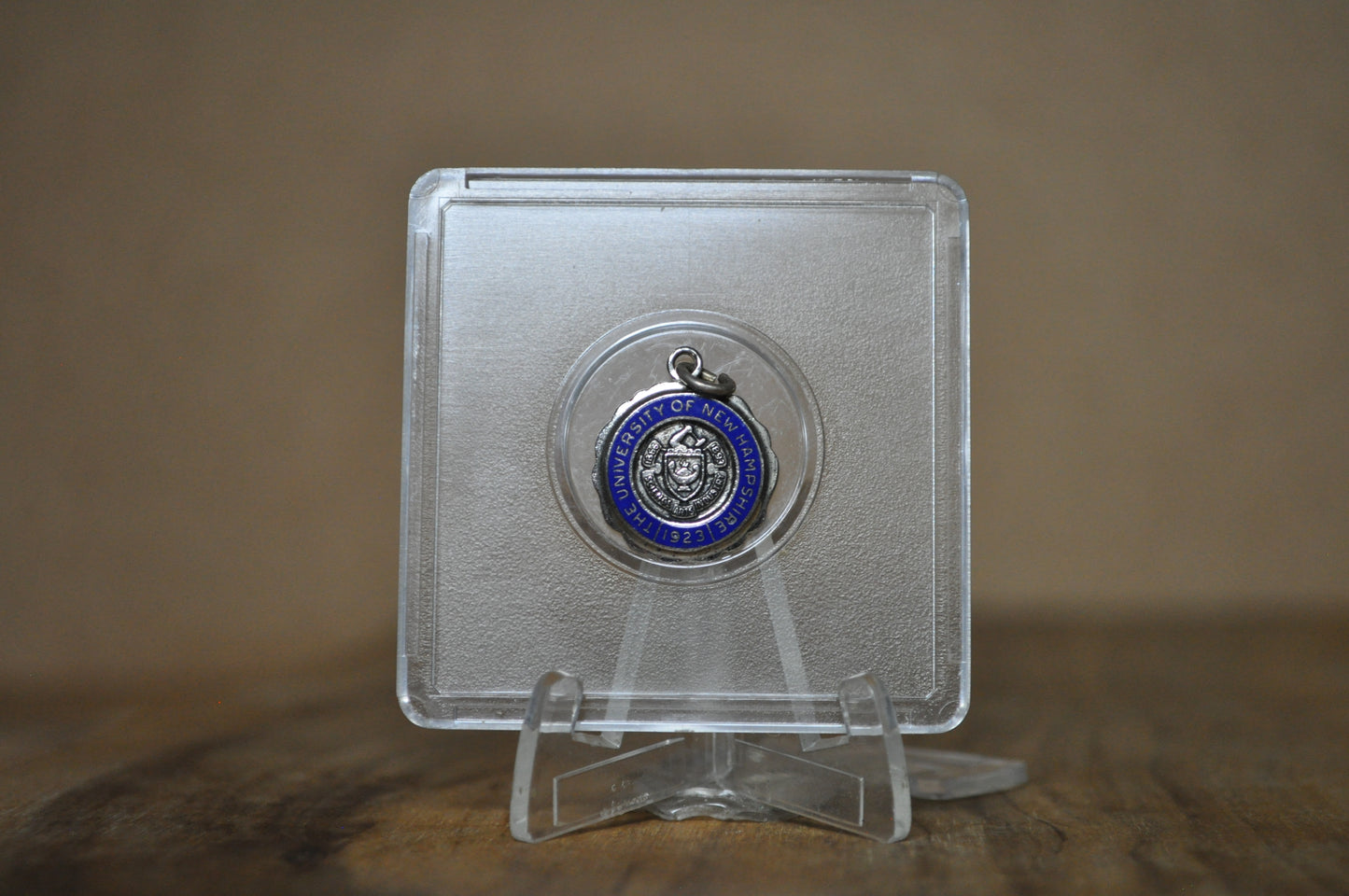 Sterling Silver 1923 University of New Hampshire Pendant - Stamped and Tested Sterling Silver - UNH Wildcat Founders Charm 1923