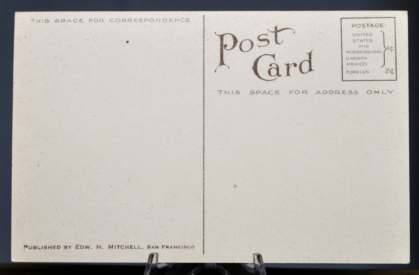 1910s Edward H. Mitchell California Poppies Illustration Postcard - Botanical Series, No. 1984 - Antique California Poppies Drawing Postcard