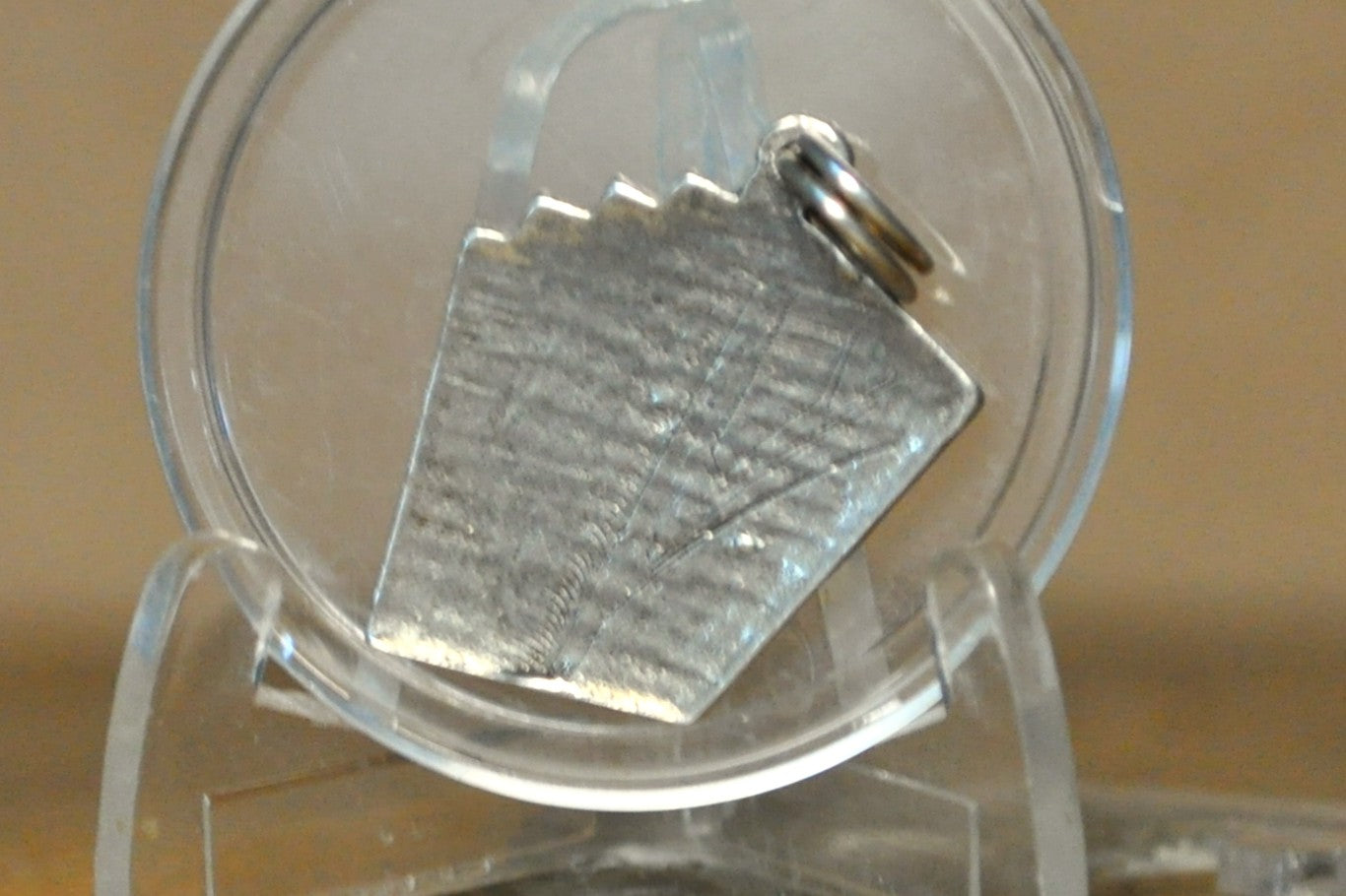 Silver Spade Royal Flush Charm - Tested Sterling Silver - Poker Charms - Gambling Charms