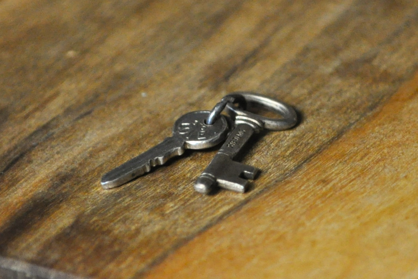 Small Key to Success Pendant  - Stamped and Tested Sterling Silver - Idiom Jewelry