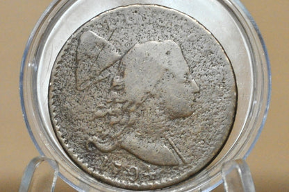 1794 Liberty Cap Large Cent - G/VG Details - Rare Coin Type - US Large Cent 1794 Liberty Cap Cent