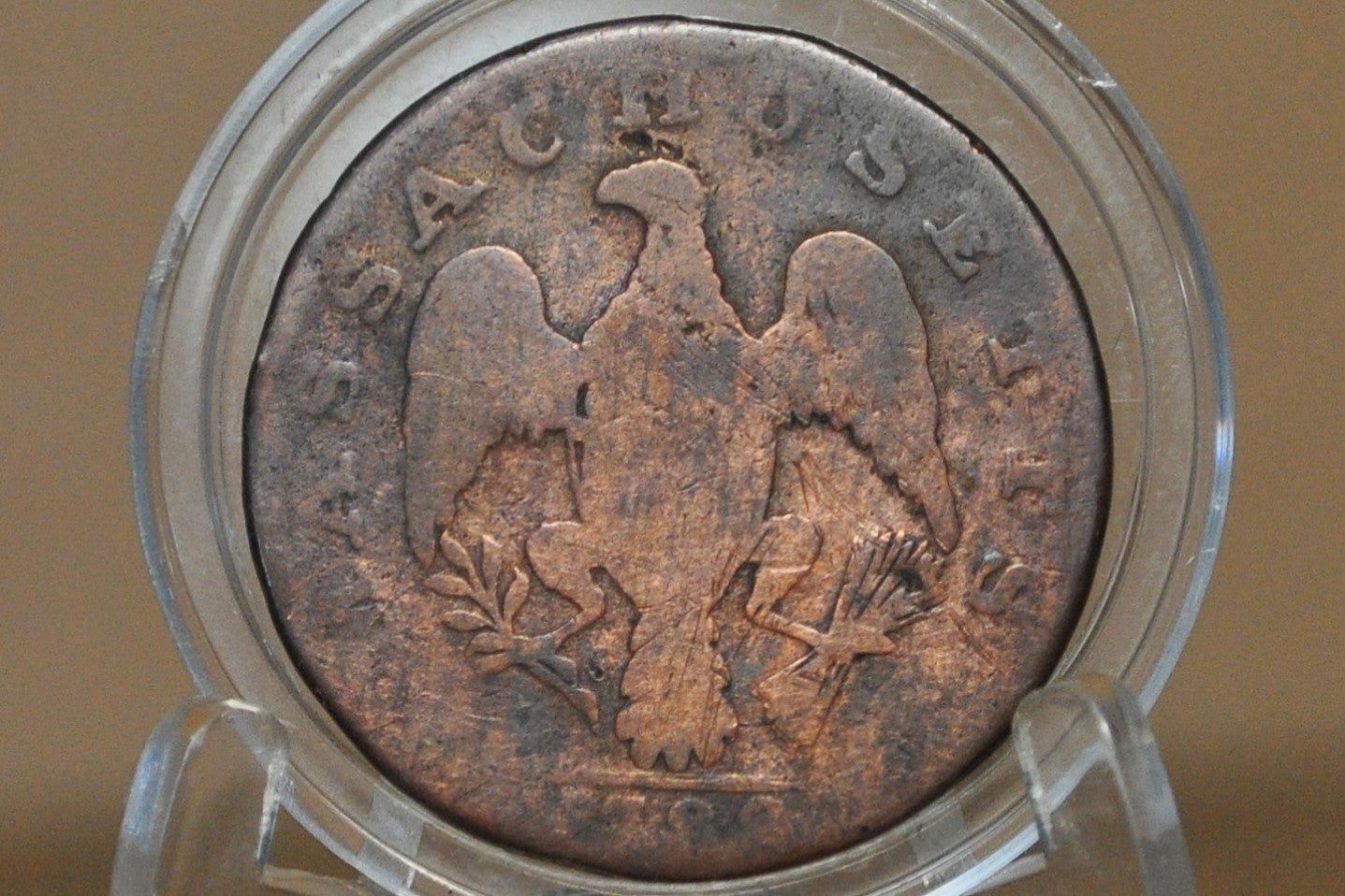 1788 Massachusetts Cent - AG/G - Arrows in Left Talons - Massachusetts 1 Cent 1788 Colonial Issue Cent Commonwealth Cent