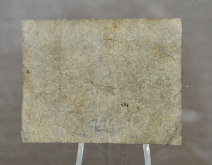 1860s N.D. Manchester NH Quimby's Periodical Mart 3 Cents Scrip - Rare New Hampshire Obsolete Three Cent Store Note