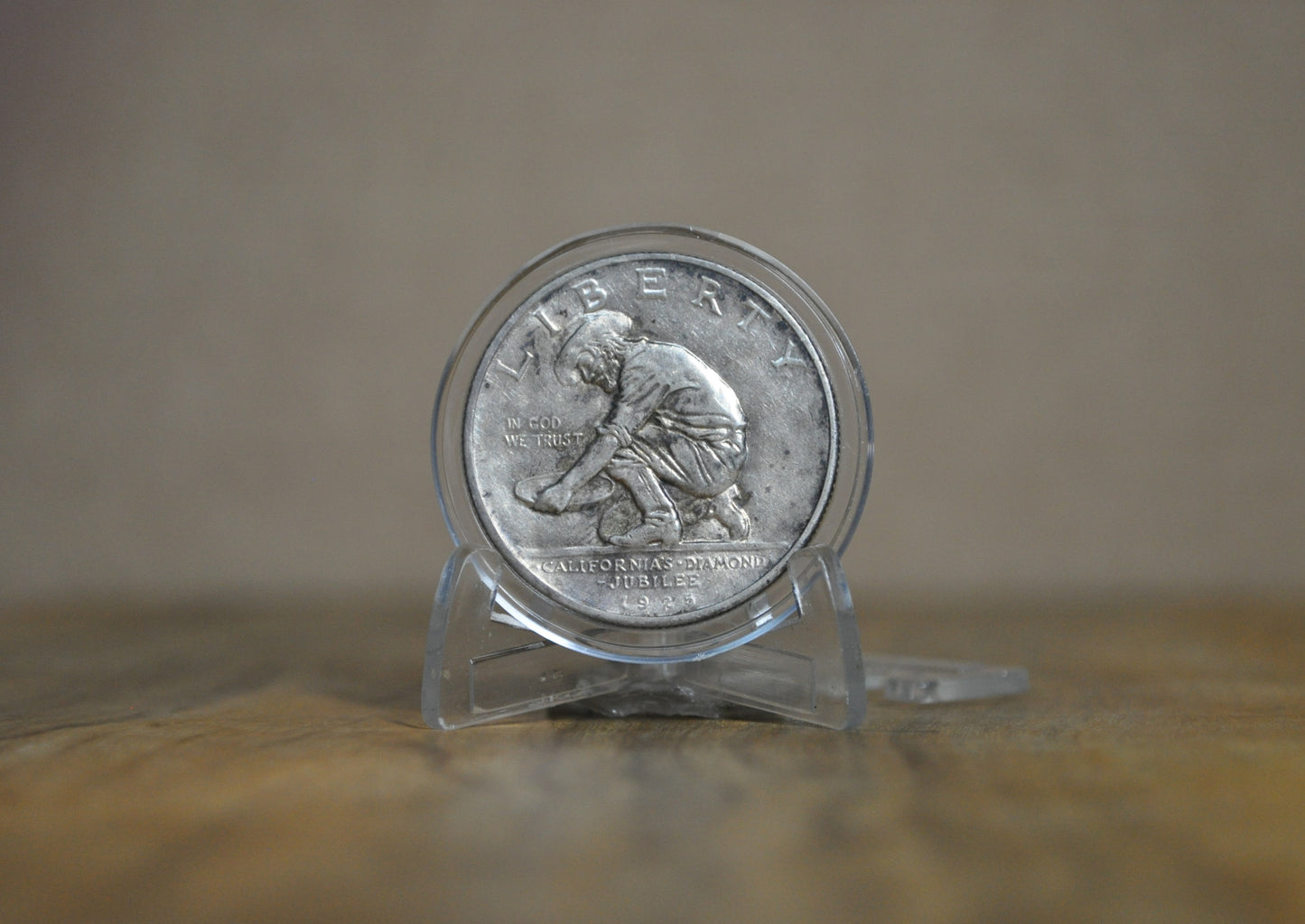 1925-S California Silver Commemorative Half Dollar- AU - Diamond Jubilee Half Dollar 1925S, 1925 California Half