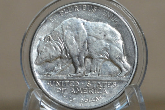 1925-S California Silver Commemorative Half Dollar- AU - Diamond Jubilee Half Dollar 1925S, 1925 California Half