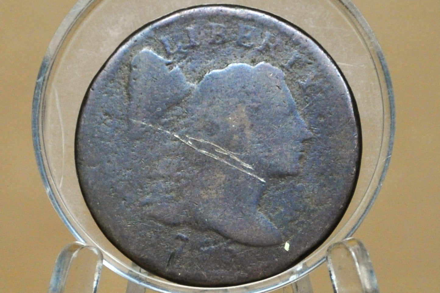 1795 Liberty Cap Large Cent - AG - Rare Coin Type - US One Cent 1795 Liberty Cap Cent