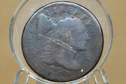 1795 Liberty Cap Large Cent - AG - Rare Coin Type - US One Cent 1795 Liberty Cap Cent