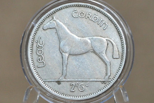 1959 Irish Half Crown - Great Condition - Few ever made! 1959 1/2 Crown Ireland