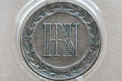 Rarer 1812 Napoleonic Kingdom of Westphalia 3 Cent - Jerome Bonaparte - Great Condition - Napoleon Coin