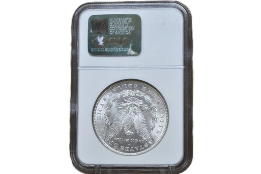 1887 Morgan Dollar Brilliant UNC Binion Collection - Binion Collection 1887 Morgan Dollar Brilliant Uncirculated