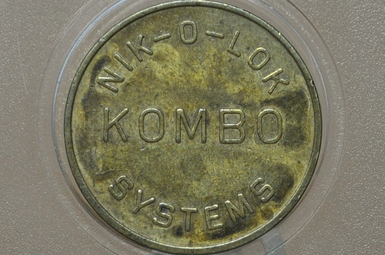 Nik-O-Lok Kombo Systems Restroom Token - Restroom Token From Nik-O-Lok Kombo