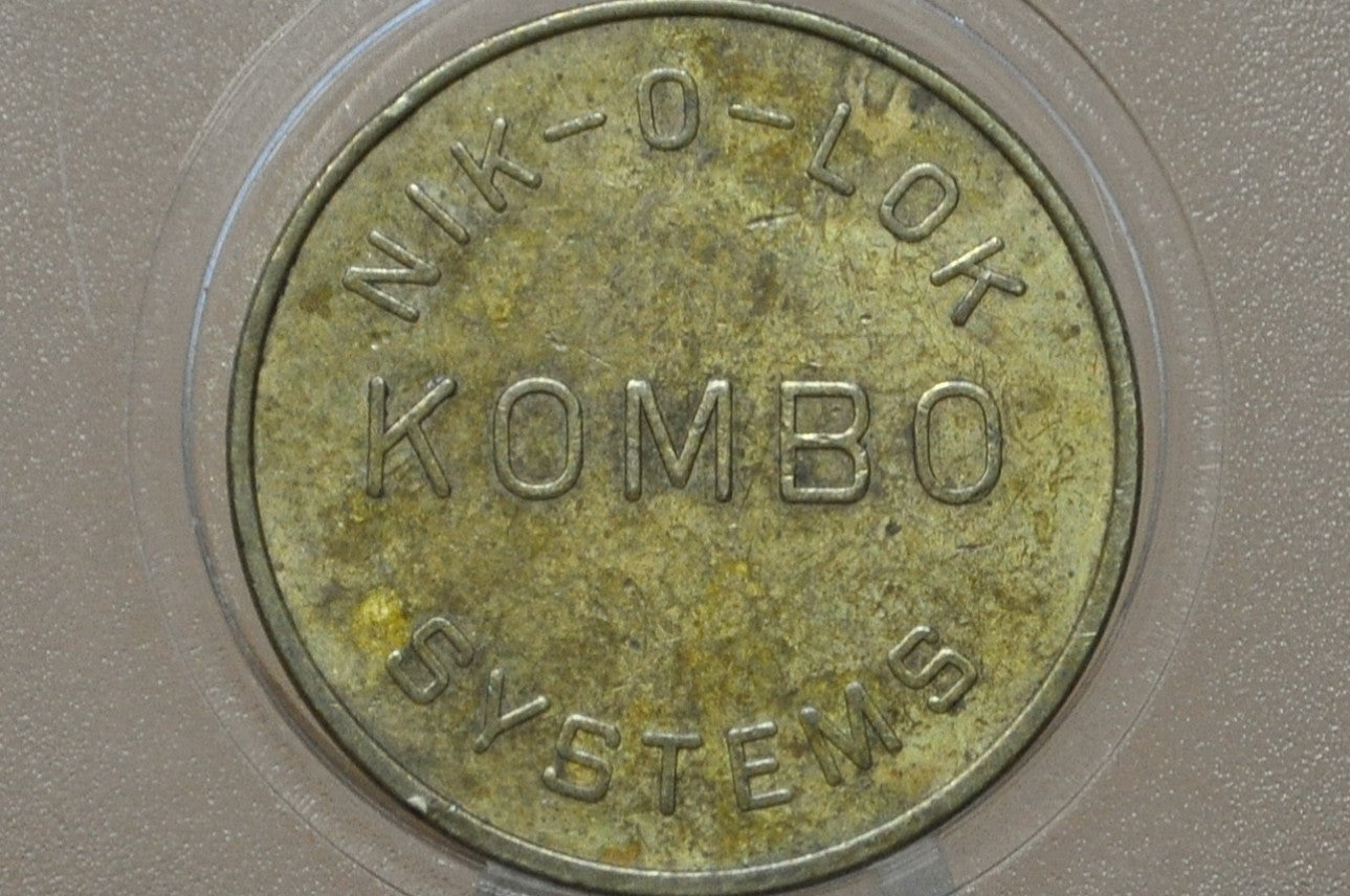 Nik-O-Lok Kombo Systems Restroom Token - Restroom Token From Nik-O-Lok Kombo