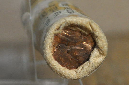 1958-D Lincoln Penny Roll Circulated 50 Pc - Roll of Lincoln Pennies 1958-D 50 Pennies