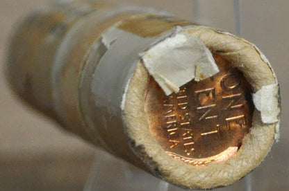 1958-D Lincoln Penny Roll Circulated 50 Pc - Roll of Lincoln Pennies 1958-D 50 Pennies