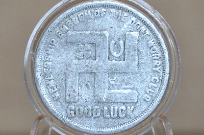 Membership Emblem Of The Don't Worry Club Good Luck Token - Good Luck Token From the Don't Worry Club