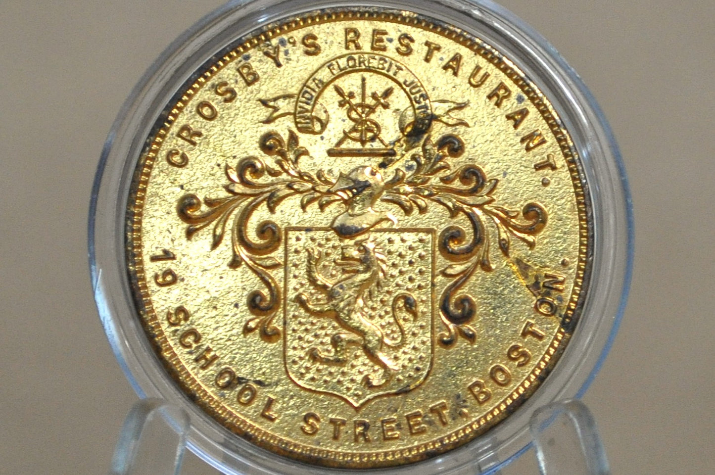 Fifth Anniversary Crosby's Restaurant - Vintage Crosby's Restaurant Commemorative 5 Year Celebration