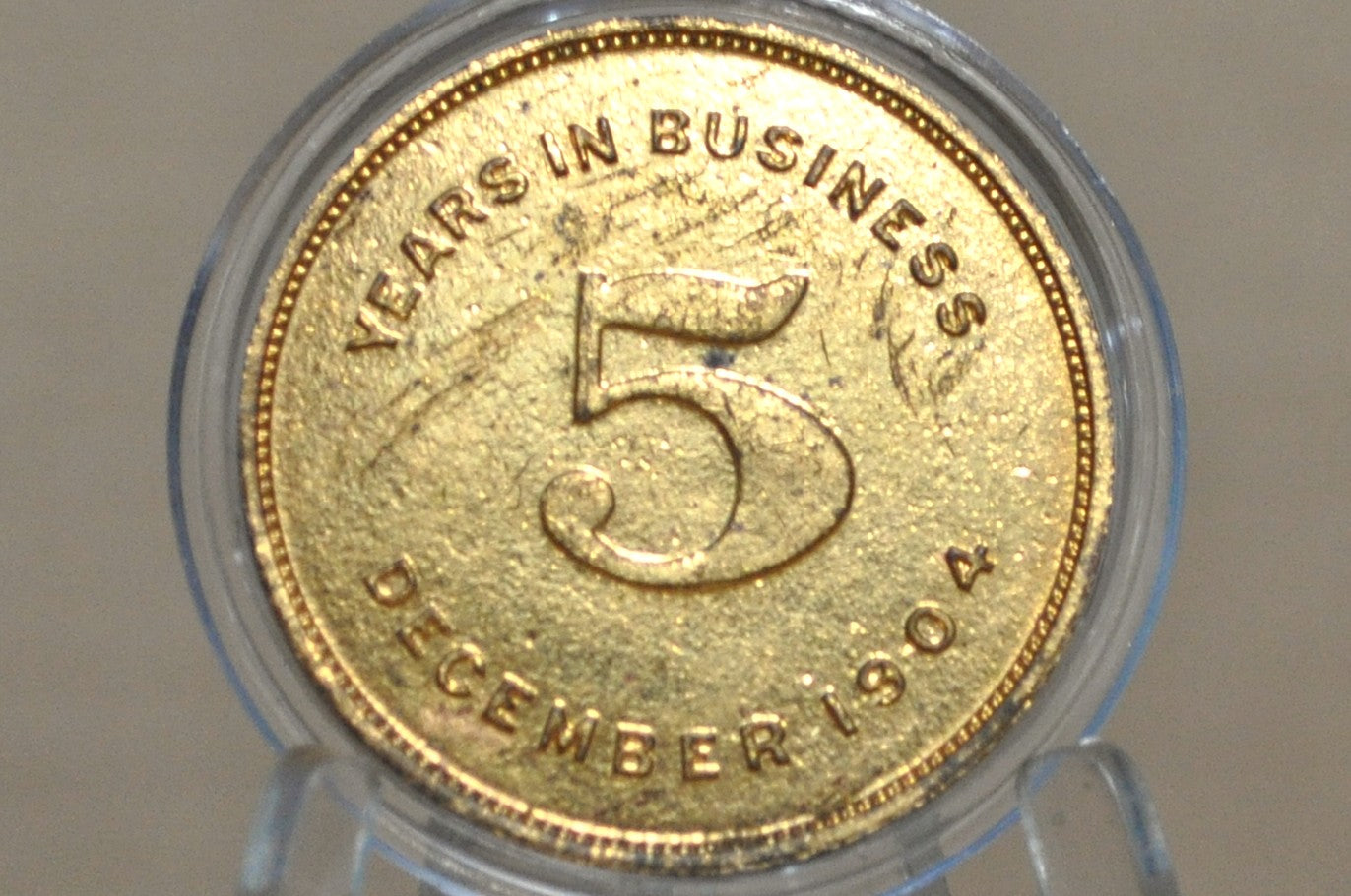 Fifth Anniversary Crosby's Restaurant - Vintage Crosby's Restaurant Commemorative 5 Year Celebration