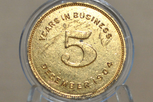 Fifth Anniversary Crosby's Restaurant - Vintage Crosby's Restaurant Commemorative 5 Year Celebration