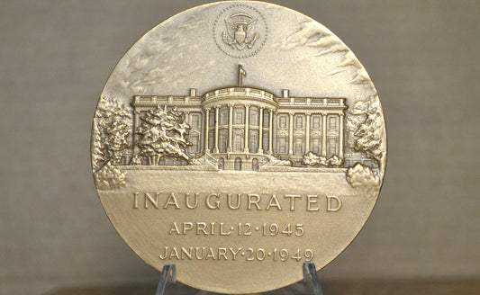 Harry S Truman Presidential Inaugural Medal - Official Harry S. Truman Presidential Inaugural Bronze Medal