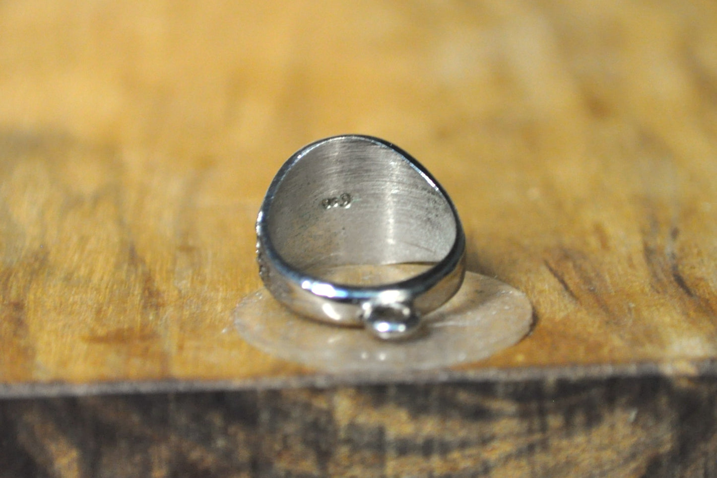 Vintage Newburyport High School Class Ring Charm - Stamped and Tested Sterling Silver - Newburyport Clippers Class Ring Charm - Class Ring Necklace Charm