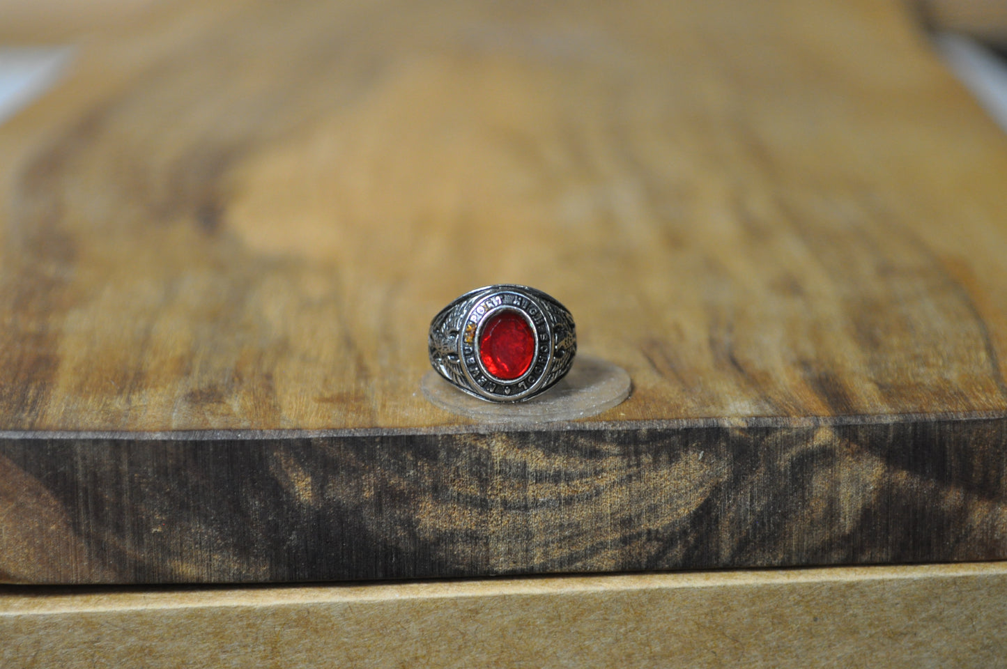 Vintage Newburyport High School Class Ring Charm - Stamped and Tested Sterling Silver - Newburyport Clippers Class Ring Charm - Class Ring Necklace Charm