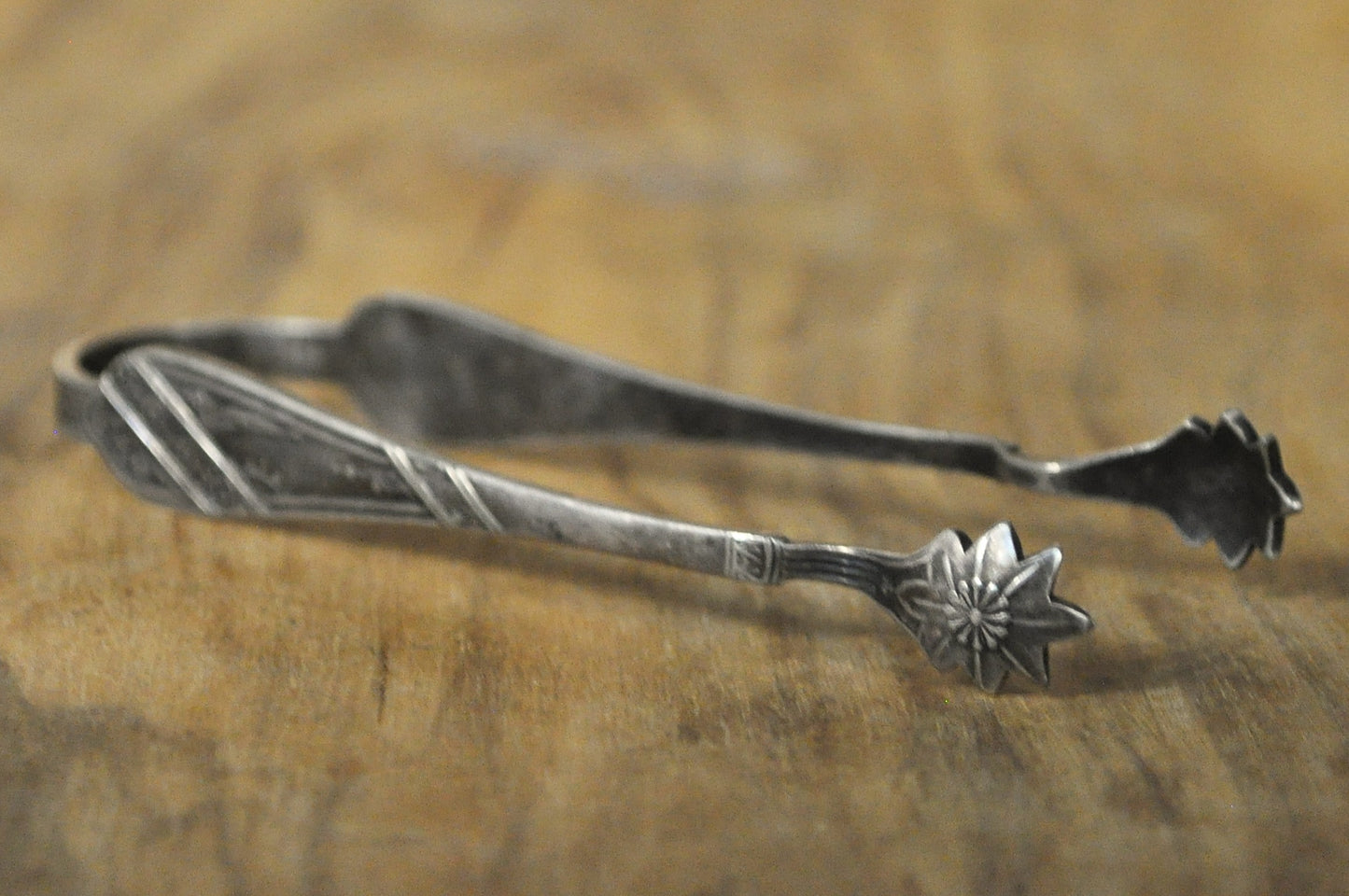 Antique Silver-Plated Bird Claw Sugar Tongs - James W. Tufts Style Silverplate Tongs