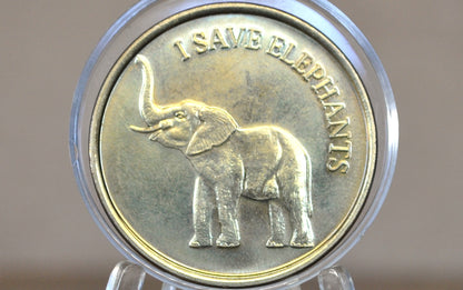 I Save Elephants International Conservation Caucus Foundation Coin - Challenge Coin International Conservation Caucus Foundation I Save Elephants