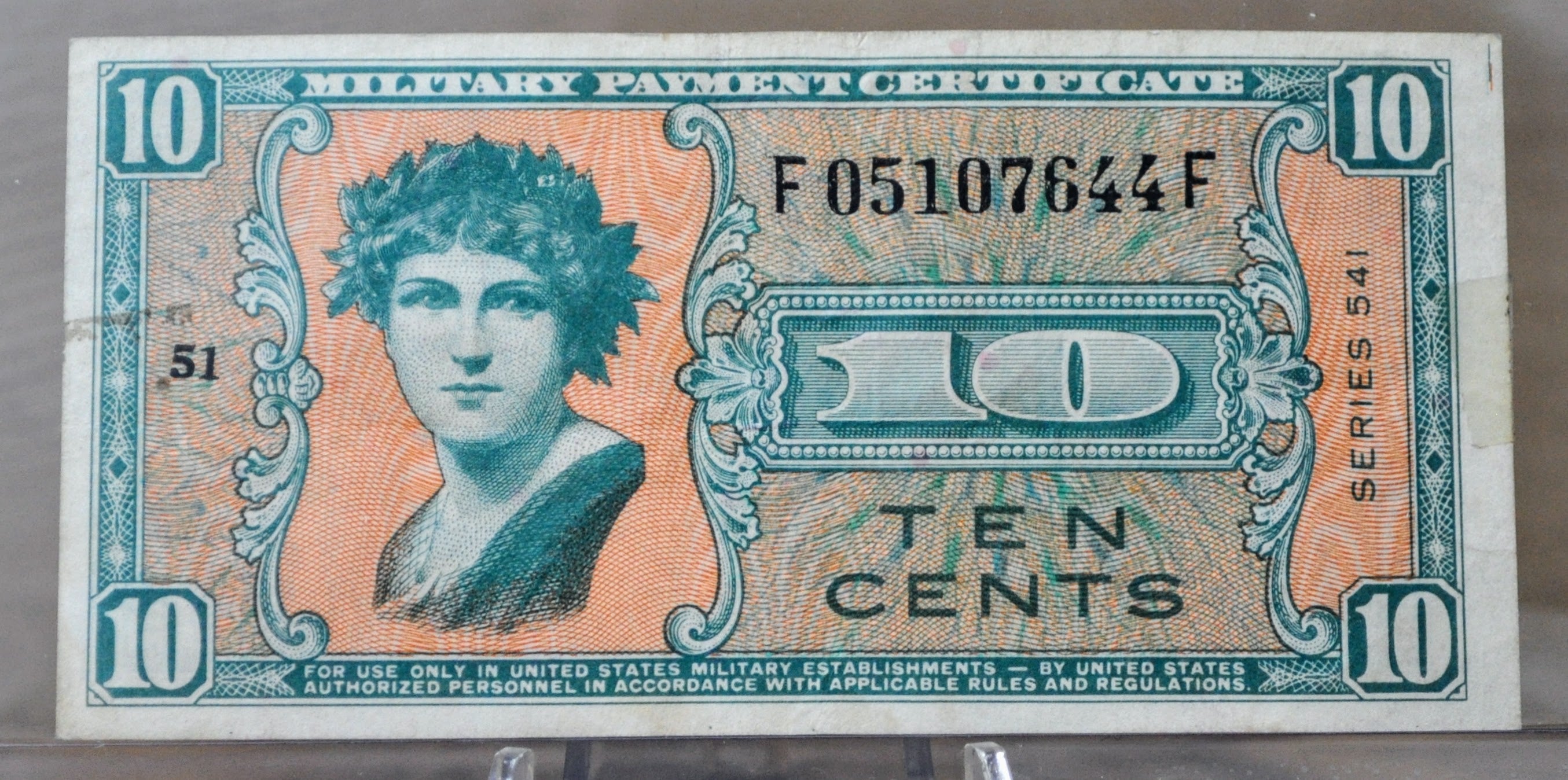 U.S. Military Payment Certificate – Treasure Hunter Co