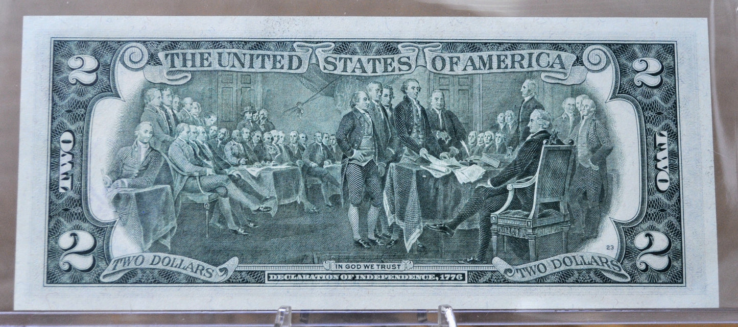 1976 Bicentennial 2 Dollar Arizona Flag Stamp Note - First Day of Issue Portsmouth Naval Base - 1976 Two Dollar First Issue Stamp Banknote