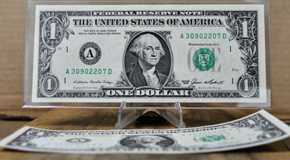 Consecutive Pair 1985 1 Dollar Federal Reserve Notes - Boston A Issue - 1985 One Dollar US Notes Sequential Pair - Fr#1913-A