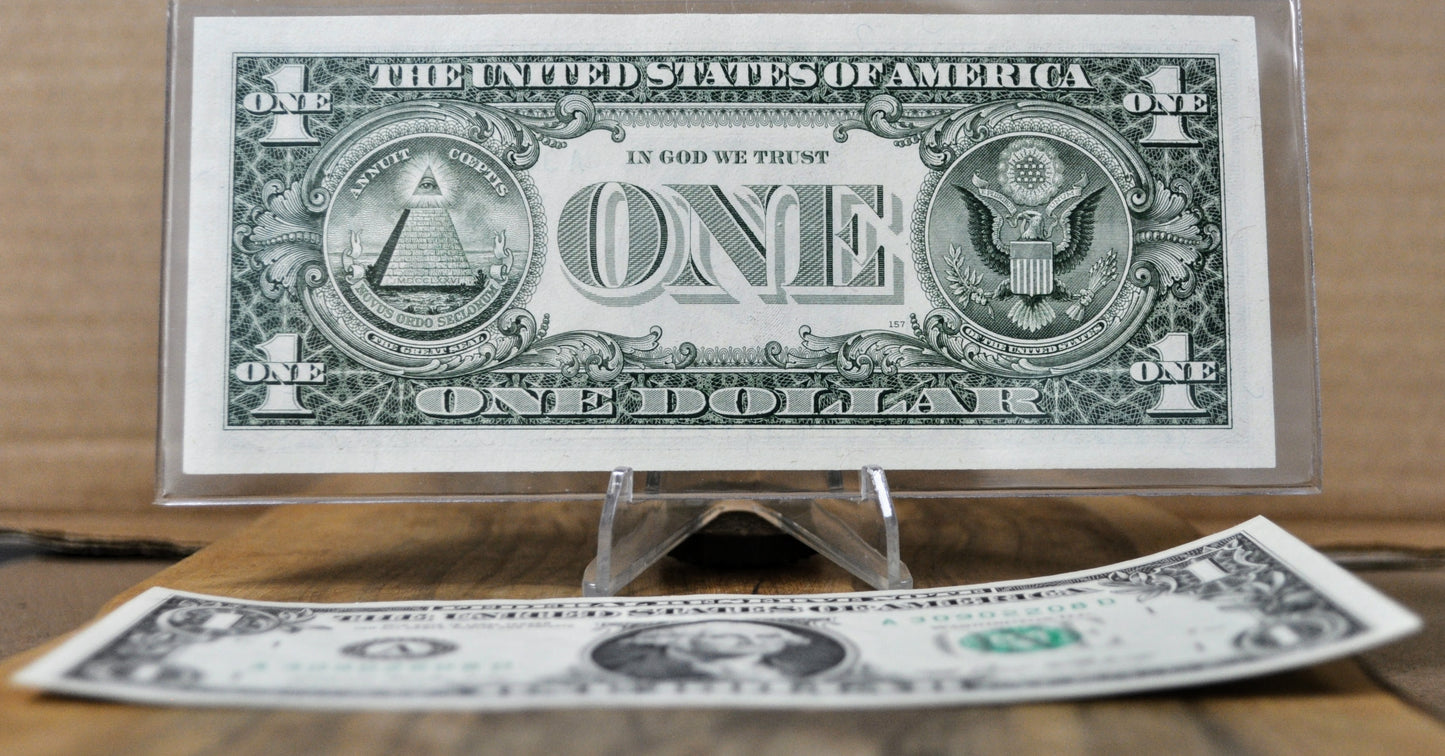 Consecutive Pair 1985 1 Dollar Federal Reserve Notes - Boston A Issue - 1985 One Dollar US Notes Sequential Pair - Fr#1913-A