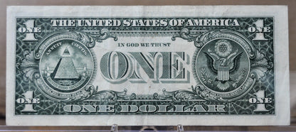 2017A Fancy Repeater Serial 1 Dollar Star Note - Chicago Issue - 13776071 - 2017 A One Dollar Cool Serial Number Star Note - Fr.3006-G*